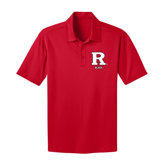 Rutgers - NCAA Football : Benjamin Black - Activewear Polo Shirt-0