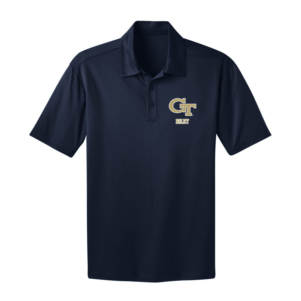 Georgia Tech - NCAA Football : Savion Riley - Activewear Polo Shirt-0