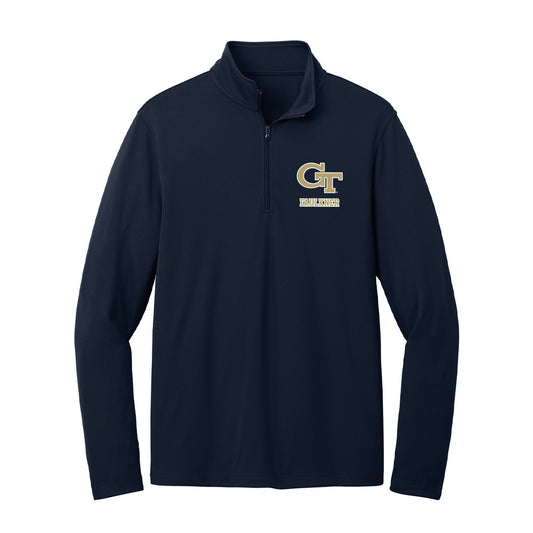 Georgia Tech - NCAA Football : Cal Faulkner - Lightweight Quarter Zip Jacket-0