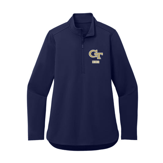 Georgia Tech - NCAA Football : Will Kiker - Women's Premium Quarter Zip Jacket-0