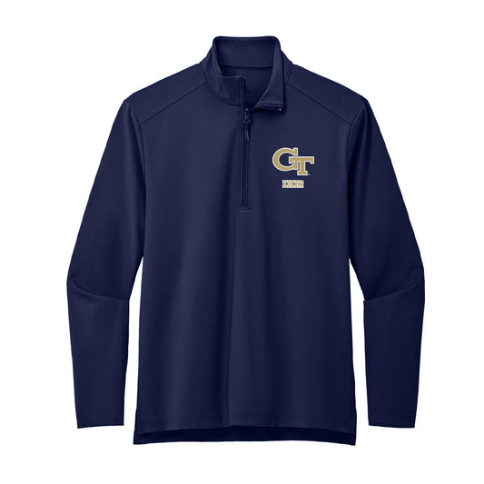 Georgia Tech - NCAA Football : Will Kiker - Premium Quarter Zip Jacket-0