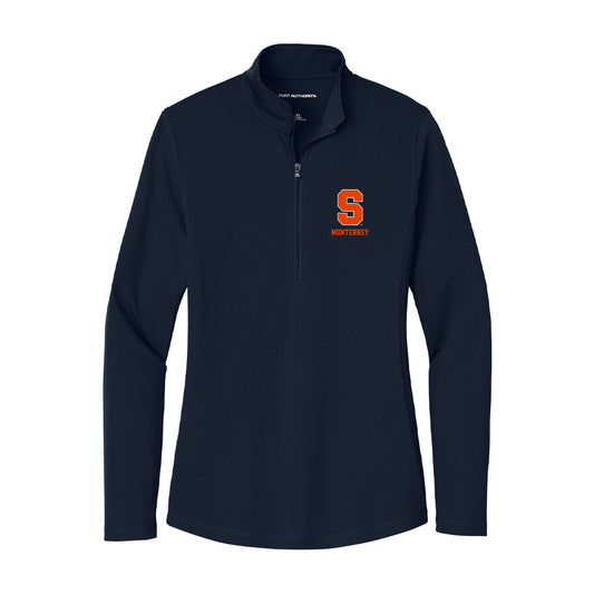 Syracuse - NCAA Women's Soccer : Carolina Monterrey - Women's Lightweight Quarter Zip Jacket-0