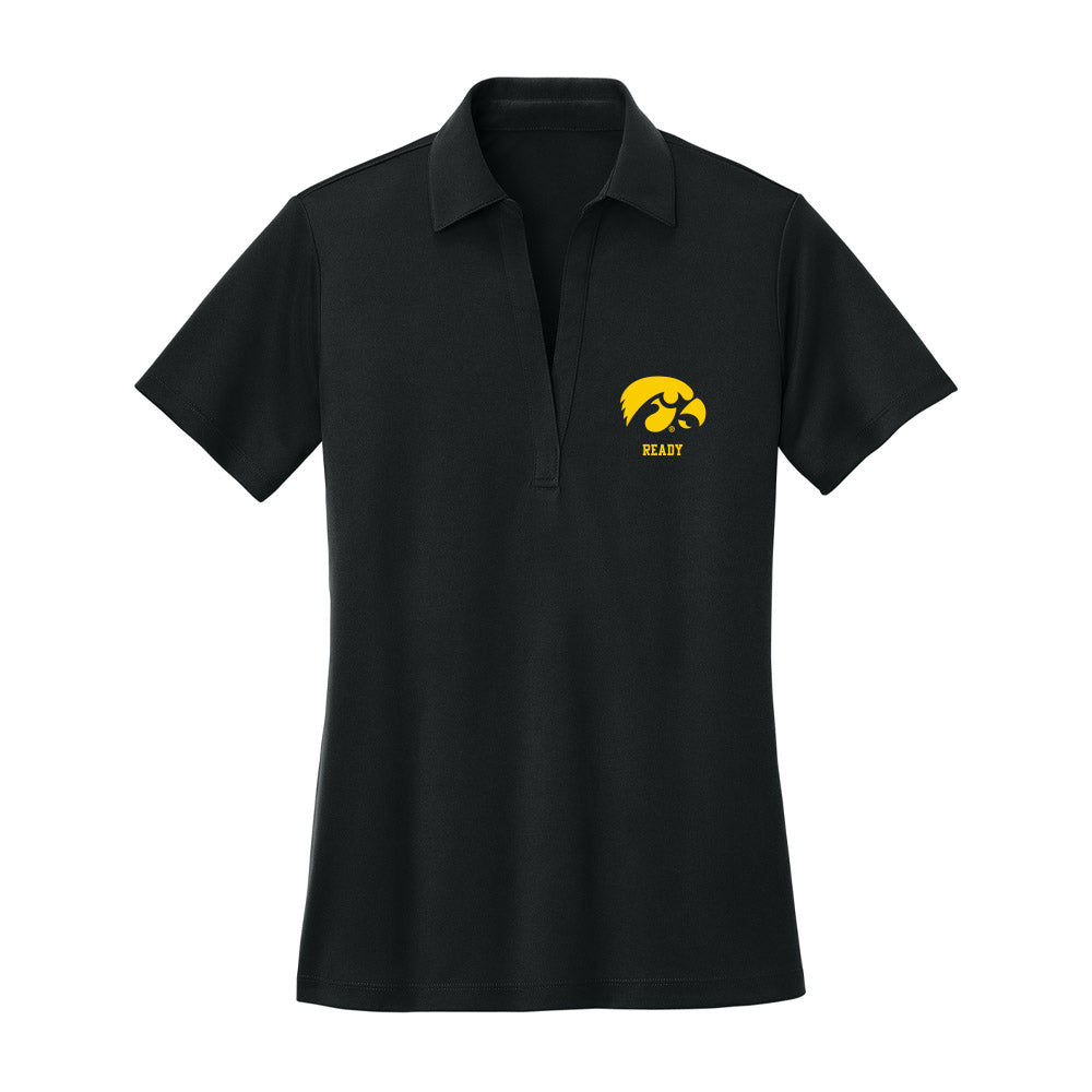 Iowa - NCAA Women's Soccer : Caroline Ready - Women's Activewear Polo Shirt-0