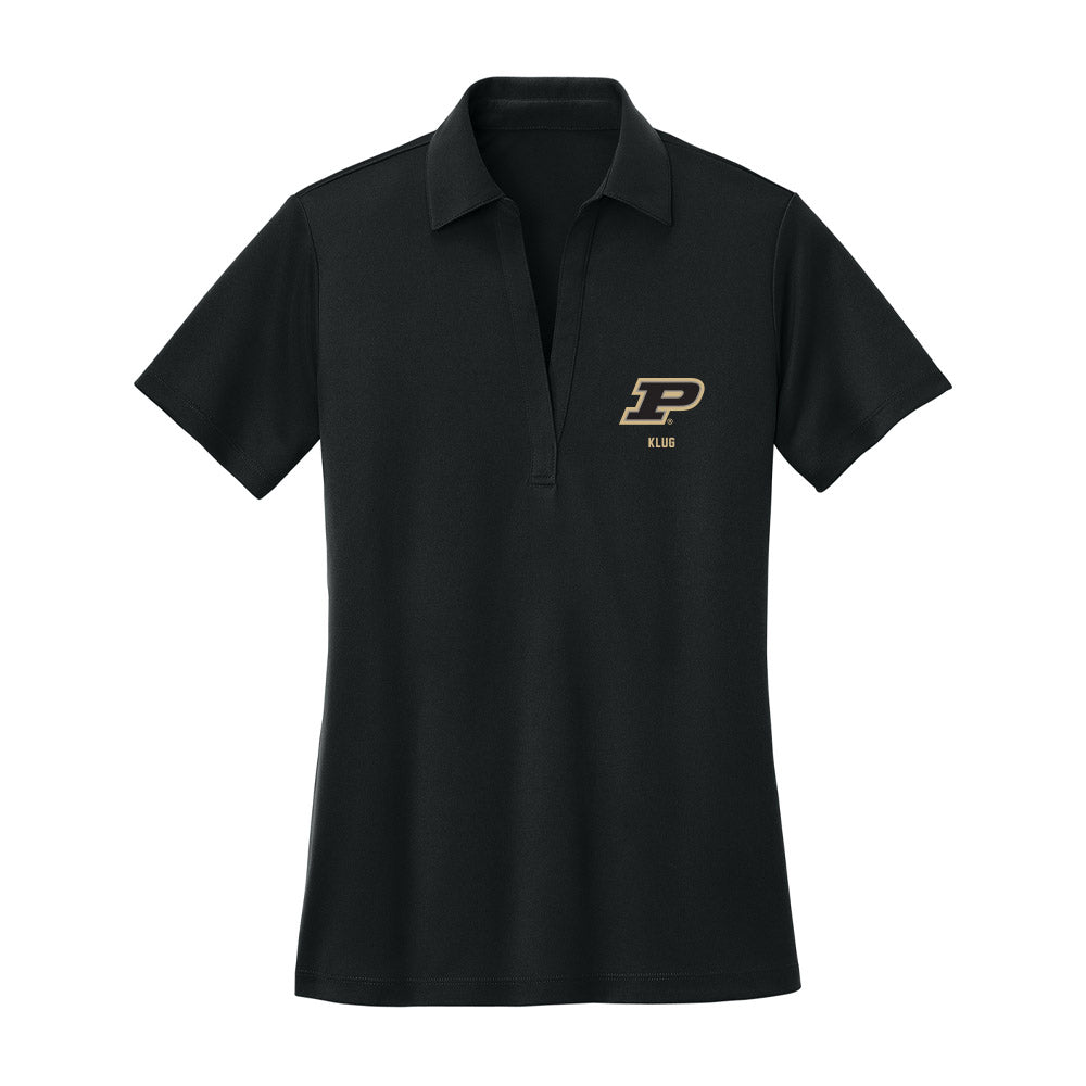 Purdue - NCAA Baseball : Austin Klug - Women's Activewear Polo Shirt-0