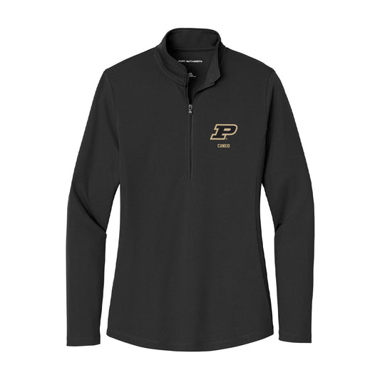 Purdue - NCAA Women's Soccer : Zoe Cuneio - Women's Lightweight Quarter Zip Jacket-0