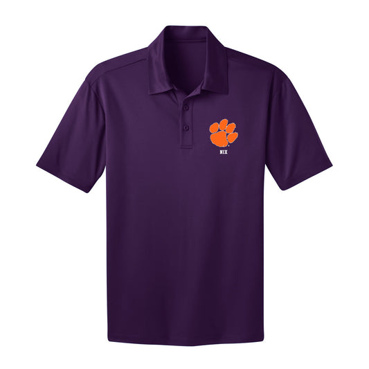 Clemson - NCAA Football : Caleb Nix - Activewear Polo Shirt-0