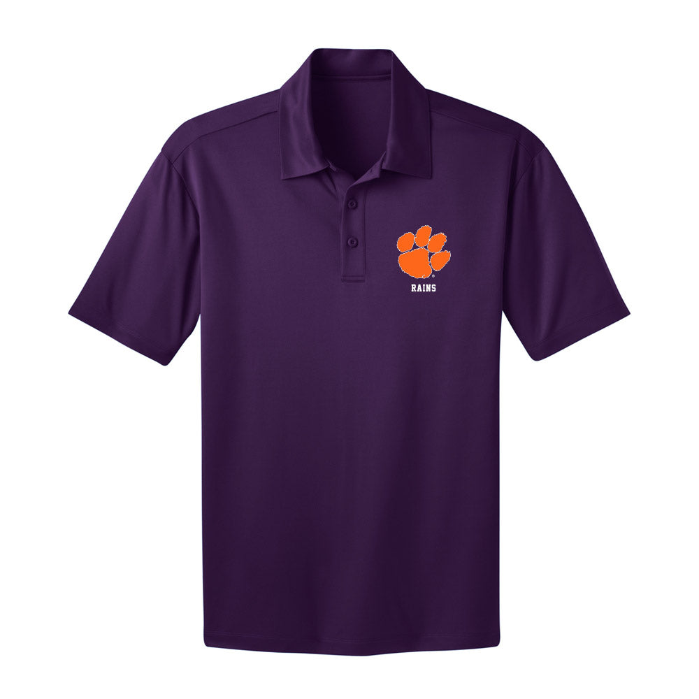 Clemson - NCAA Women's Volleyball : Addisen Rains - Activewear Polo Shirt-0