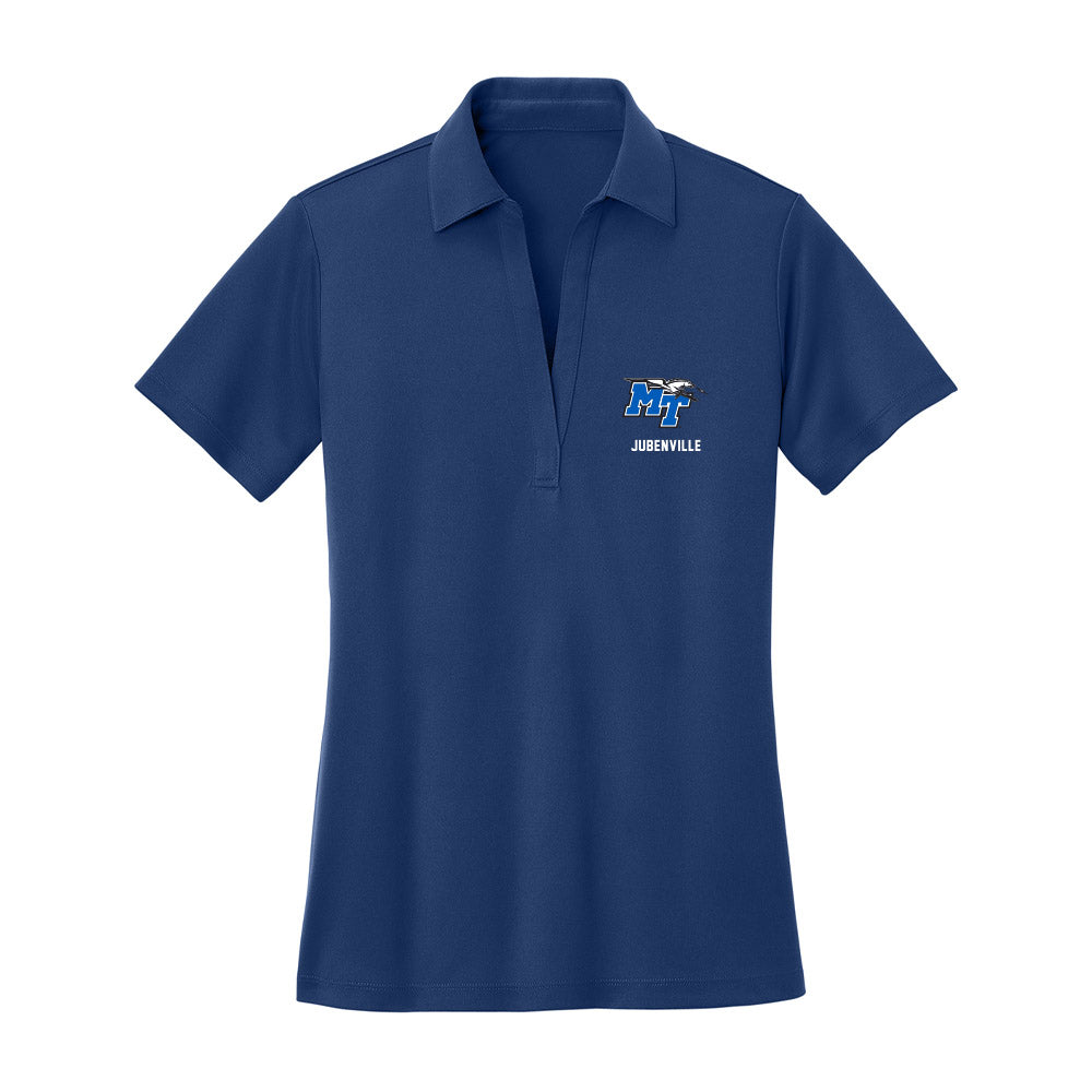 MTSU - NCAA Men's Basketball : Jack Jubenville - Women's Activewear Polo Shirt-0