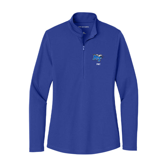 MTSU - NCAA Softball : Mady Pint - Women's Lightweight Quarter Zip Jacket-0