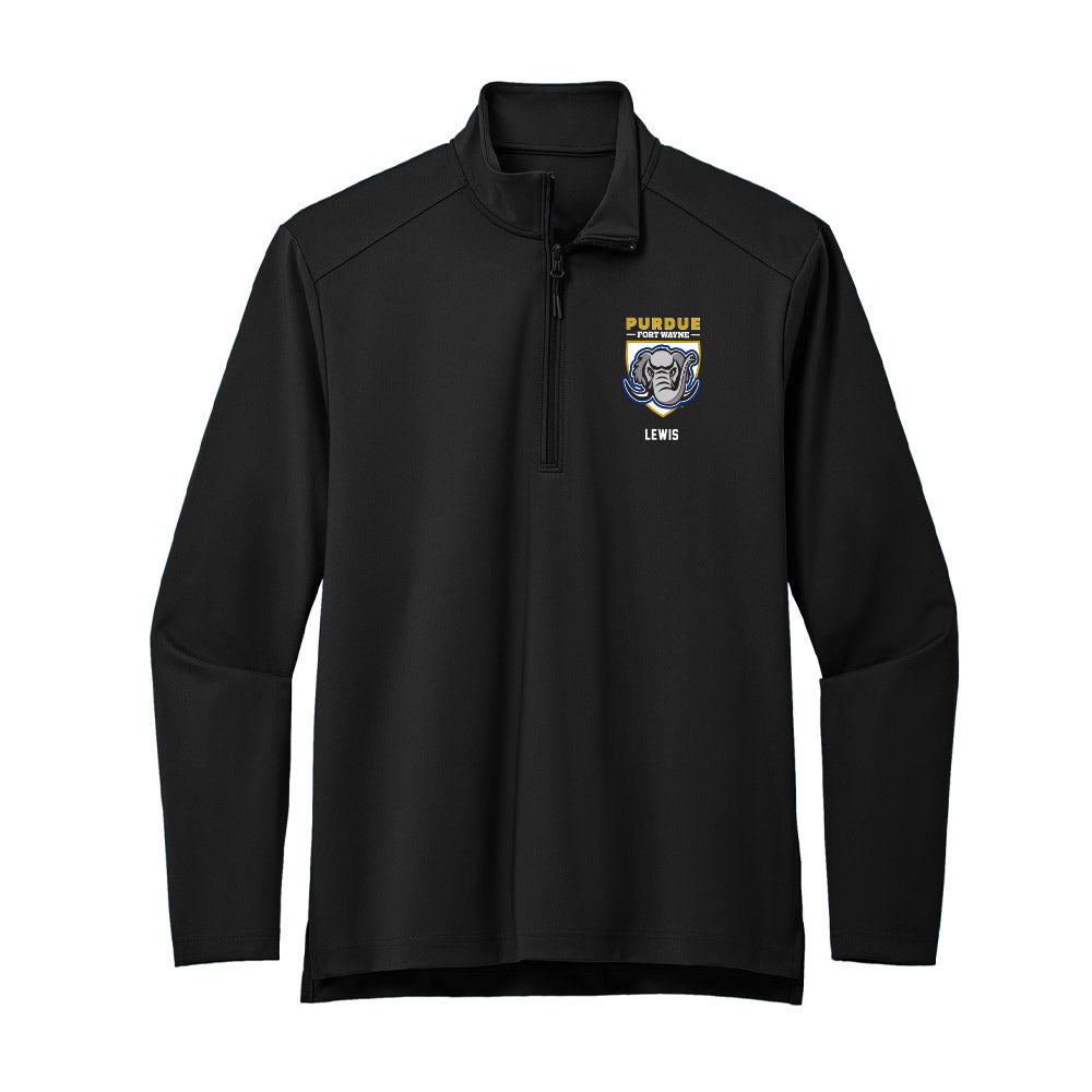 PFW - NCAA Men's Basketball : Trey Lewis - Premium Quarter Zip Jacket-0