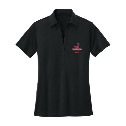 Fairfield - NCAA Men's Basketball : Jalen Leach - Women's Activewear Polo Shirt-0