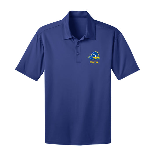 Delaware - NCAA Men's Swimming & Diving : Josh Donovan - Activewear Polo Shirt-0