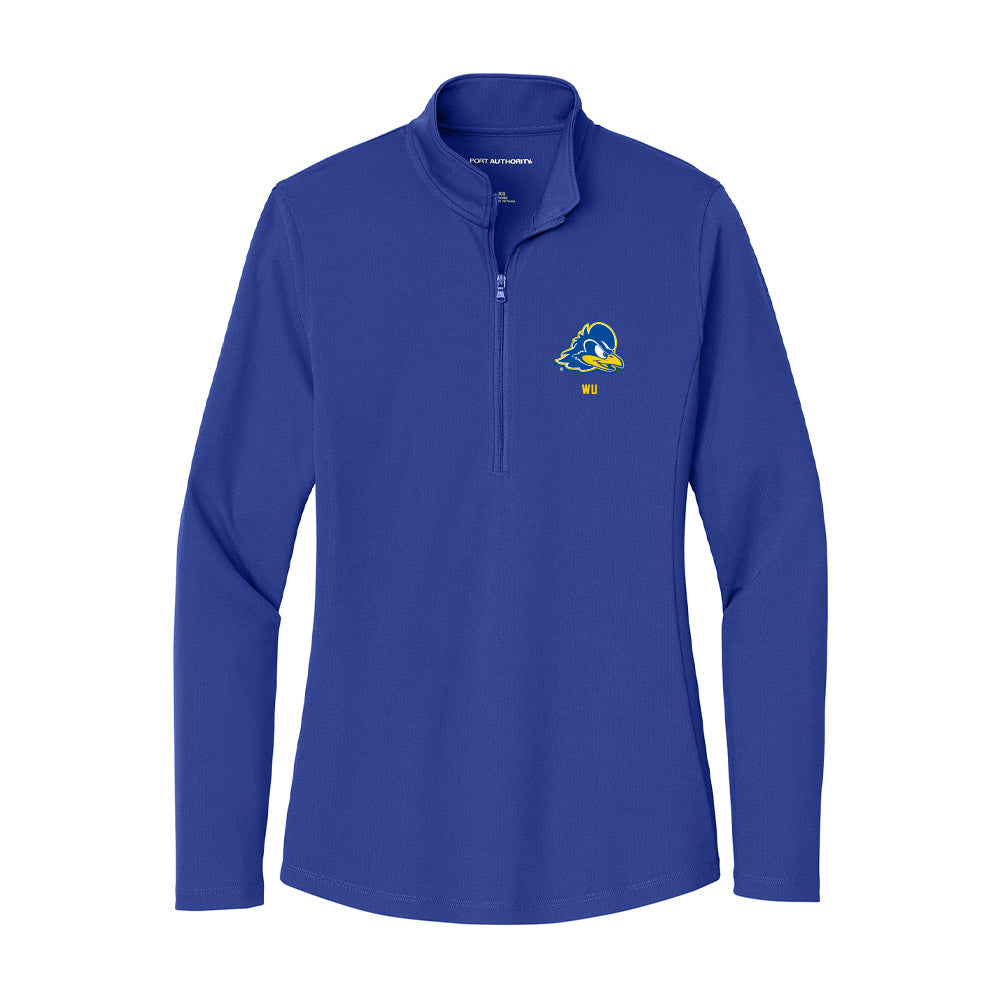 Delaware - NCAA Men's Golf : Cheng-En Wu - Women's Lightweight Quarter Zip Jacket-0