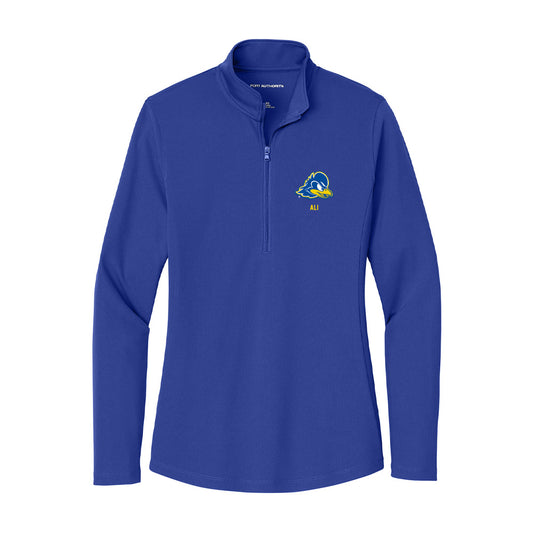 Delaware - NCAA Football : Kahlil Ali - Women's Lightweight Quarter Zip Jacket-0