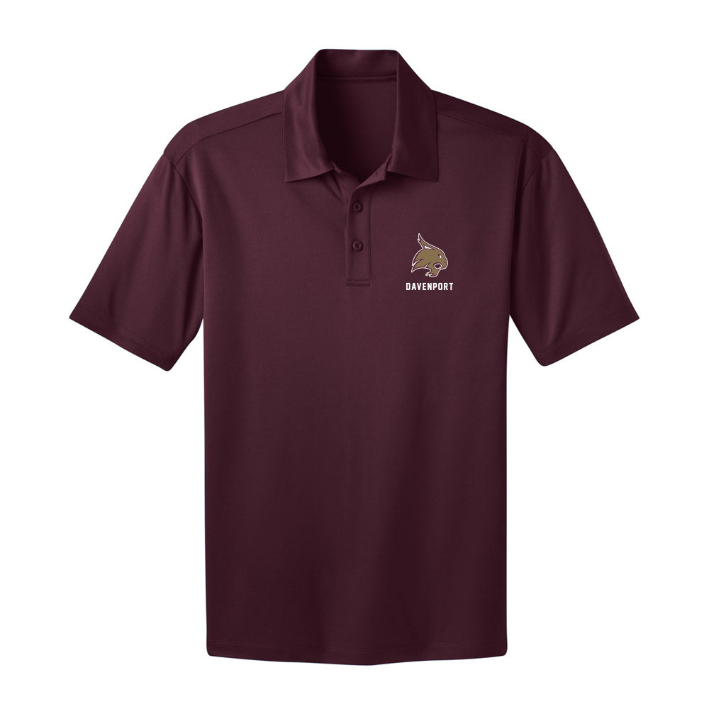 Texas State - NCAA Football : Donerio Davenport - Activewear Polo Shirt-0