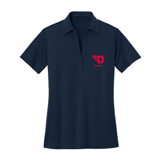 Dayton - NCAA Football : David Maurer - Women's Activewear Polo Shirt-0