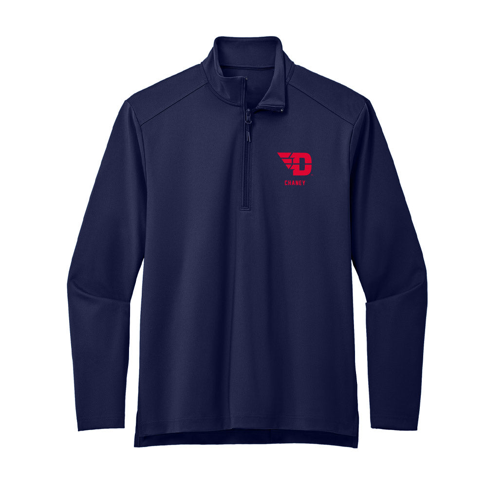 Dayton - NCAA Football : Parker Chaney - Premium Quarter Zip Jacket-0