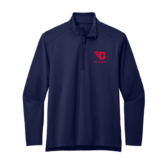 Dayton - NCAA Football : Pat McLaughlin - Premium Quarter Zip Jacket-0