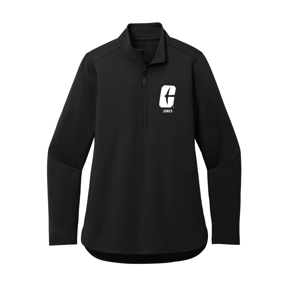 UNC Charlotte - NCAA Baseball : Wesley Jones - Women's Premium Quarter Zip Jacket-0