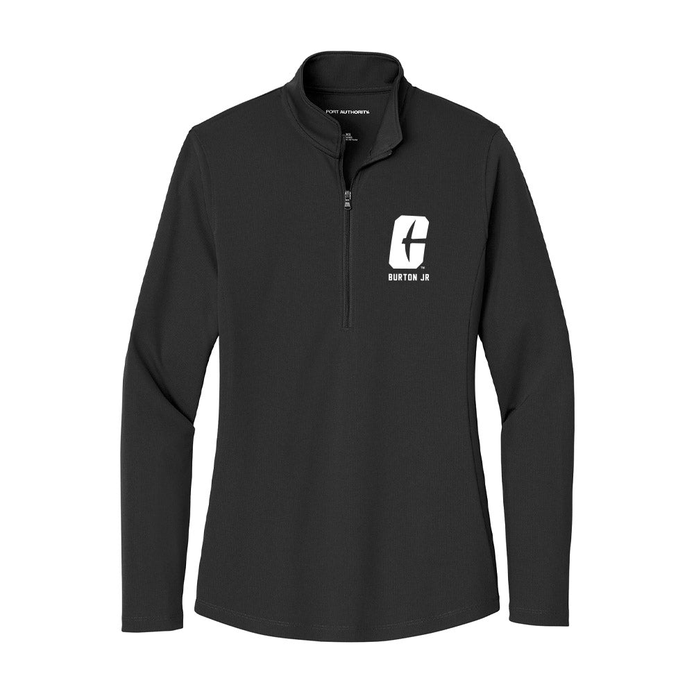 UNC Charlotte - NCAA Football : Clinton Burton Jr - Women's Lightweight Quarter Zip Jacket-0