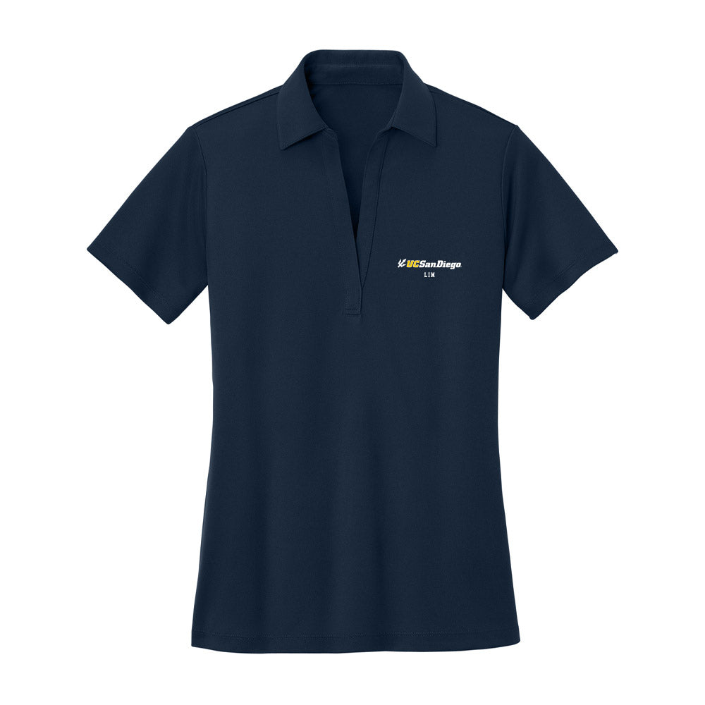 UCSD - NCAA Men's Volleyball : Matthew Lim - Women's Activewear Polo Shirt-0