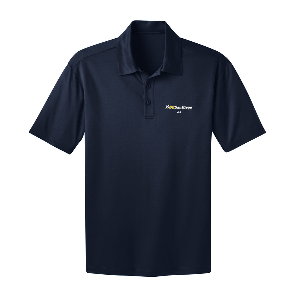 UCSD - NCAA Men's Soccer : Matthew Lin - Activewear Polo Shirt-0