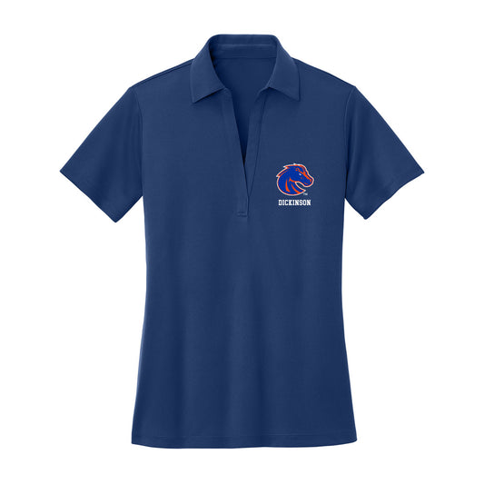 Boise State - NCAA Men's Track & Field : Joshua Dickinson - Women's Activewear Polo Shirt-0