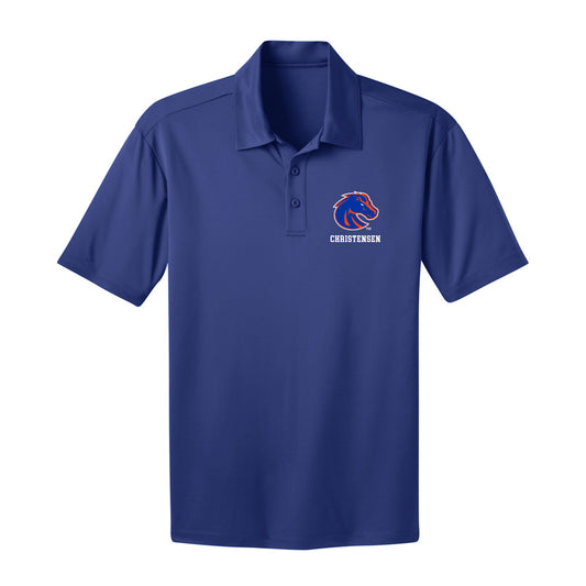 Boise State - NCAA Women's Basketball : Alyssa Christensen - Activewear Polo Shirt-0