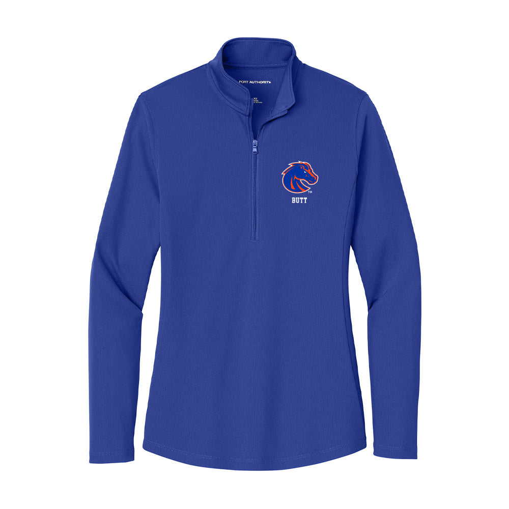 Boise State - NCAA Softball : Makenzie Butt - Women's Lightweight Quarter Zip Jacket-0