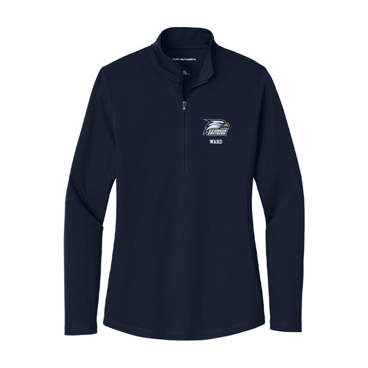 Georgia Southern - NCAA Women's Basketball : Destini Ward - Women's Lightweight Quarter Zip Jacket-0