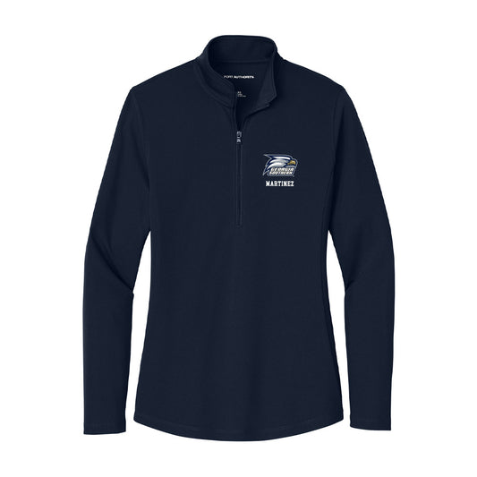 Georgia Southern - NCAA Women's Tennis : Silvia Martinez - Women's Lightweight Quarter Zip Jacket-0