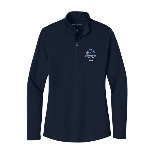 Monmouth - NCAA Football : Alex Odom - Women's Lightweight Quarter Zip Jacket-0