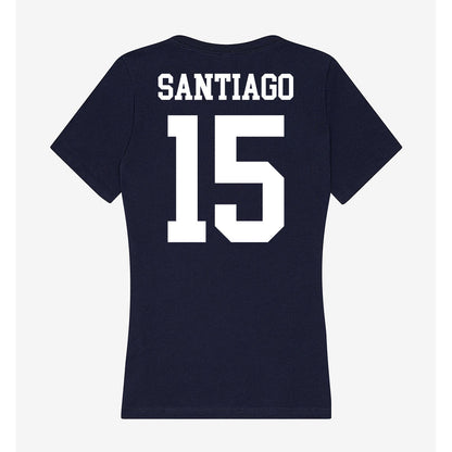 Kent State - NCAA Women's Soccer : Ciara Santiago - Women's V-Neck T-Shirt-1