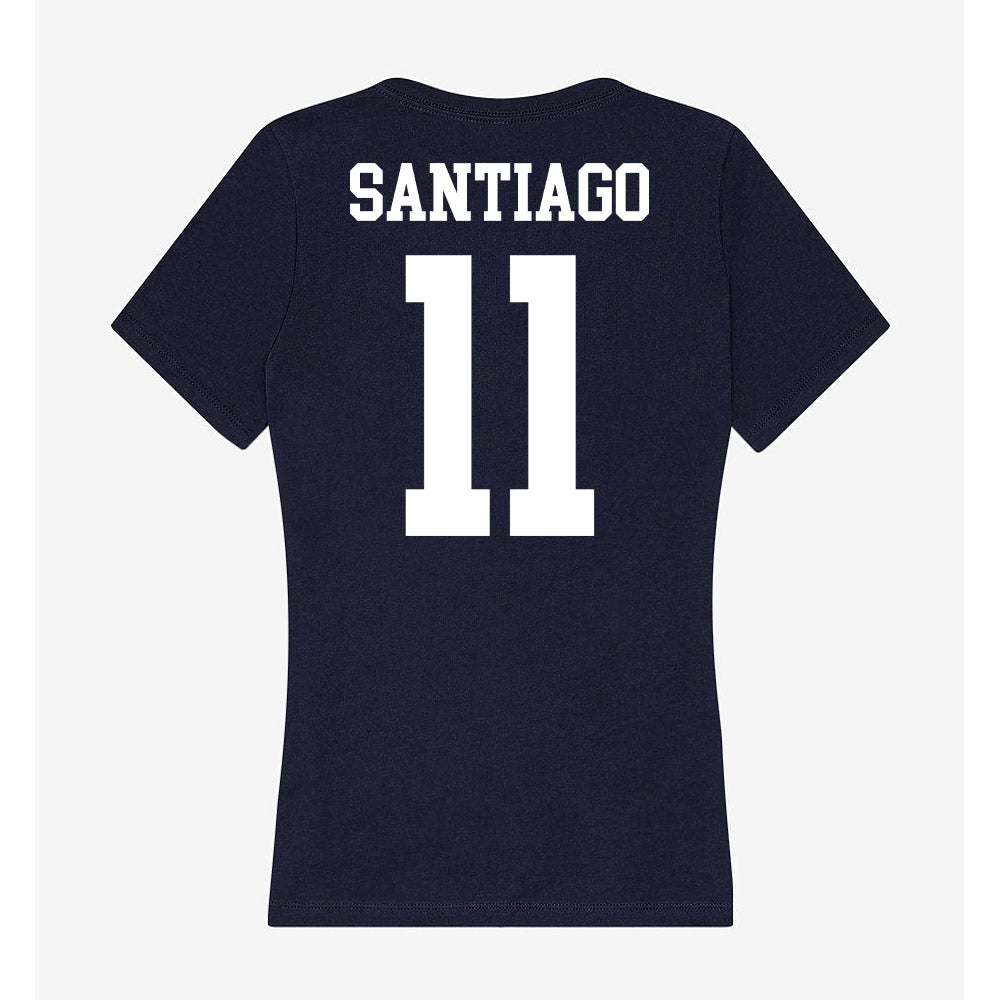 Kent State - NCAA Men's Basketball : Giovanni Santiago - Women's V-Neck T-Shirt-1