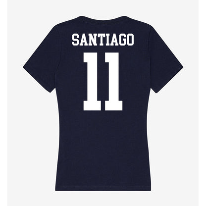 Kent State - NCAA Men's Basketball : Giovanni Santiago - Women's V-Neck T-Shirt-1