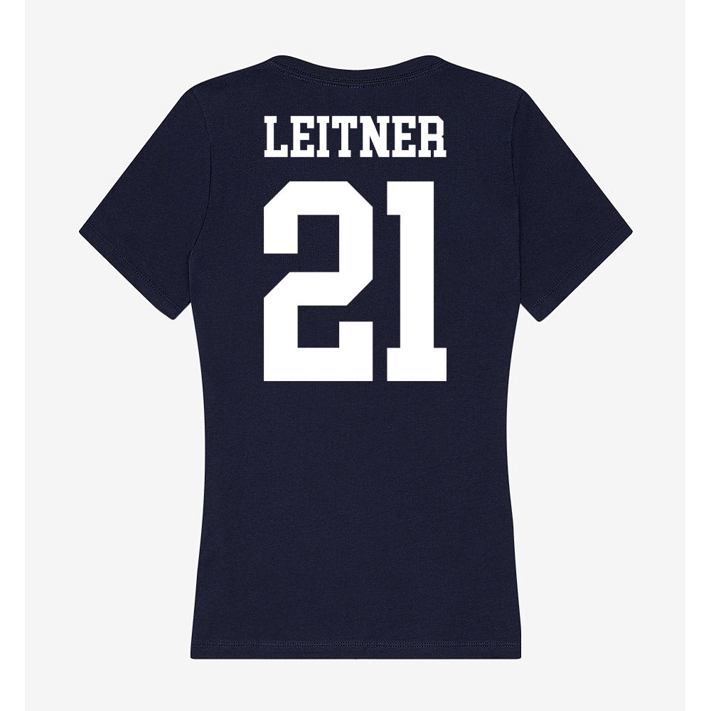 Kent State - NCAA Softball : Kendal Leitner - Women's V-Neck T-Shirt-1