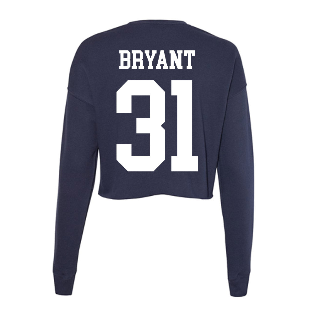 Kent State - NCAA Baseball : Eli Bryant - Women's Cropped Crew Fleece-1