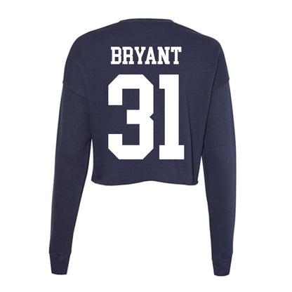 Kent State - NCAA Baseball : Eli Bryant - Women's Cropped Crew Fleece-1