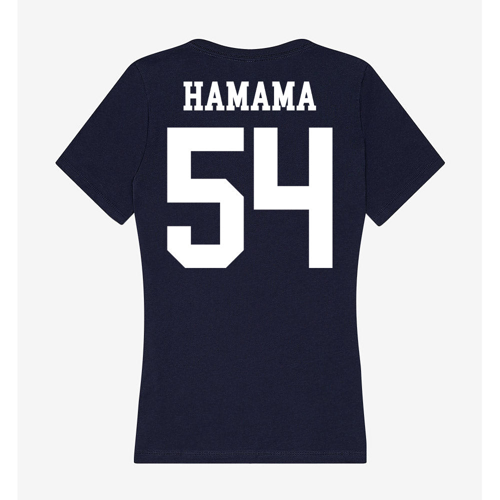 Kent State - NCAA Men's Basketball : Omer Hamama - Women's V-Neck T-Shirt-1