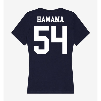 Kent State - NCAA Men's Basketball : Omer Hamama - Women's V-Neck T-Shirt-1