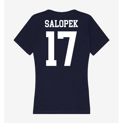 Kent State - NCAA Women's Soccer : Kelsey Salopek - Women's V-Neck T-Shirt-1