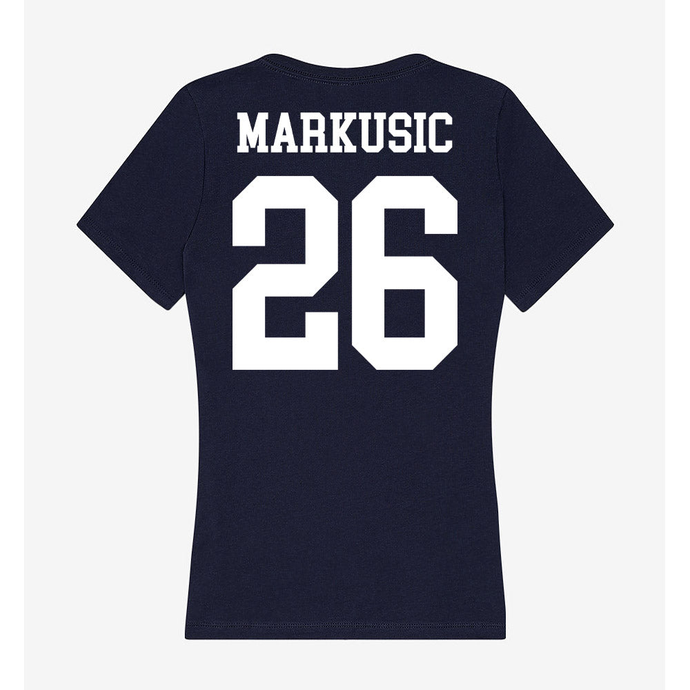 Kent State - NCAA Softball : Kasey Markusic - Women's V-Neck T-Shirt-1