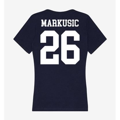 Kent State - NCAA Softball : Kasey Markusic - Women's V-Neck T-Shirt-1