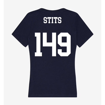 Kent State - NCAA Wrestling : Silas Stits - Women's V-Neck T-Shirt-1