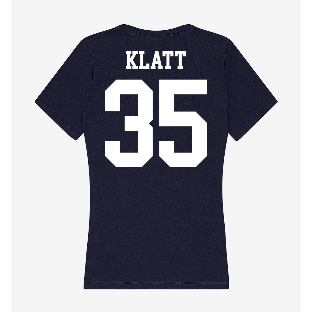 Kent State - NCAA Women's Basketball : Emory Klatt - Women's V-Neck T-Shirt-1