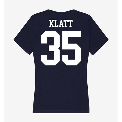 Kent State - NCAA Women's Basketball : Emory Klatt - Women's V-Neck T-Shirt-1