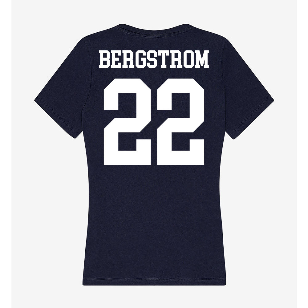 Kent State - NCAA Women's Basketball : Joy Bergstrom - Women's V-Neck T-Shirt-1