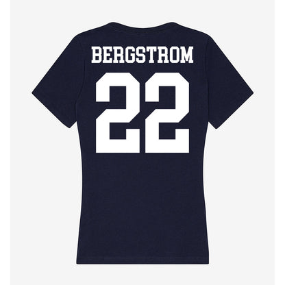 Kent State - NCAA Women's Basketball : Joy Bergstrom - Women's V-Neck T-Shirt-1