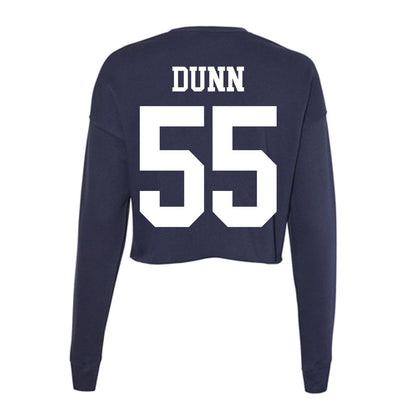 Kent State - NCAA Football : Jaxon Dunn - Women's Cropped Crew Fleece-1