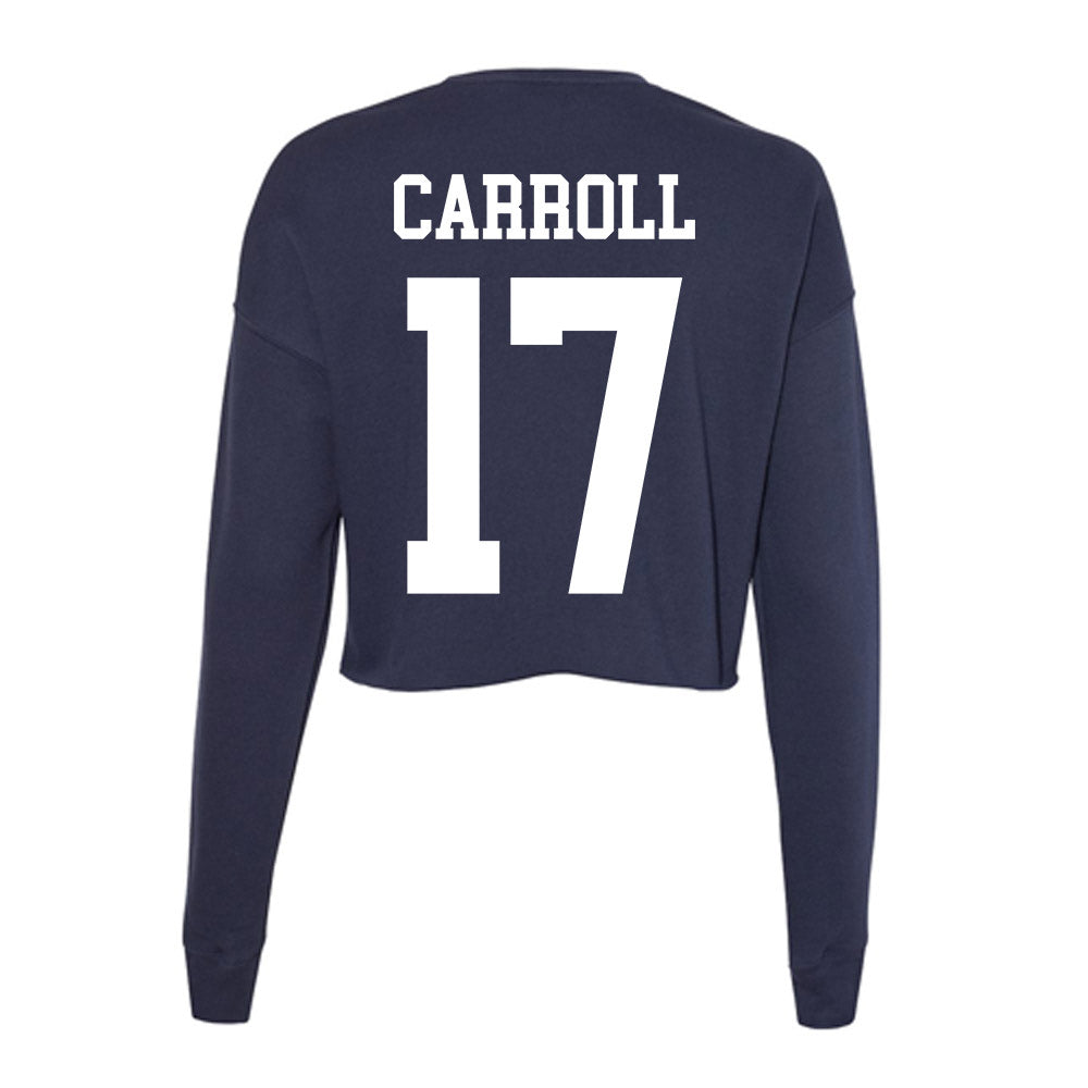 Kent State - NCAA Football : Mattheus Carroll - Women's Cropped Crew Fleece-1